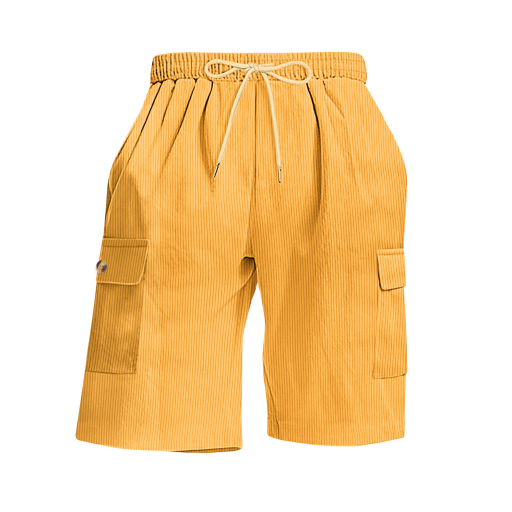 Short Velours Côtelé Multi-Poches Homme | KoVA Collection