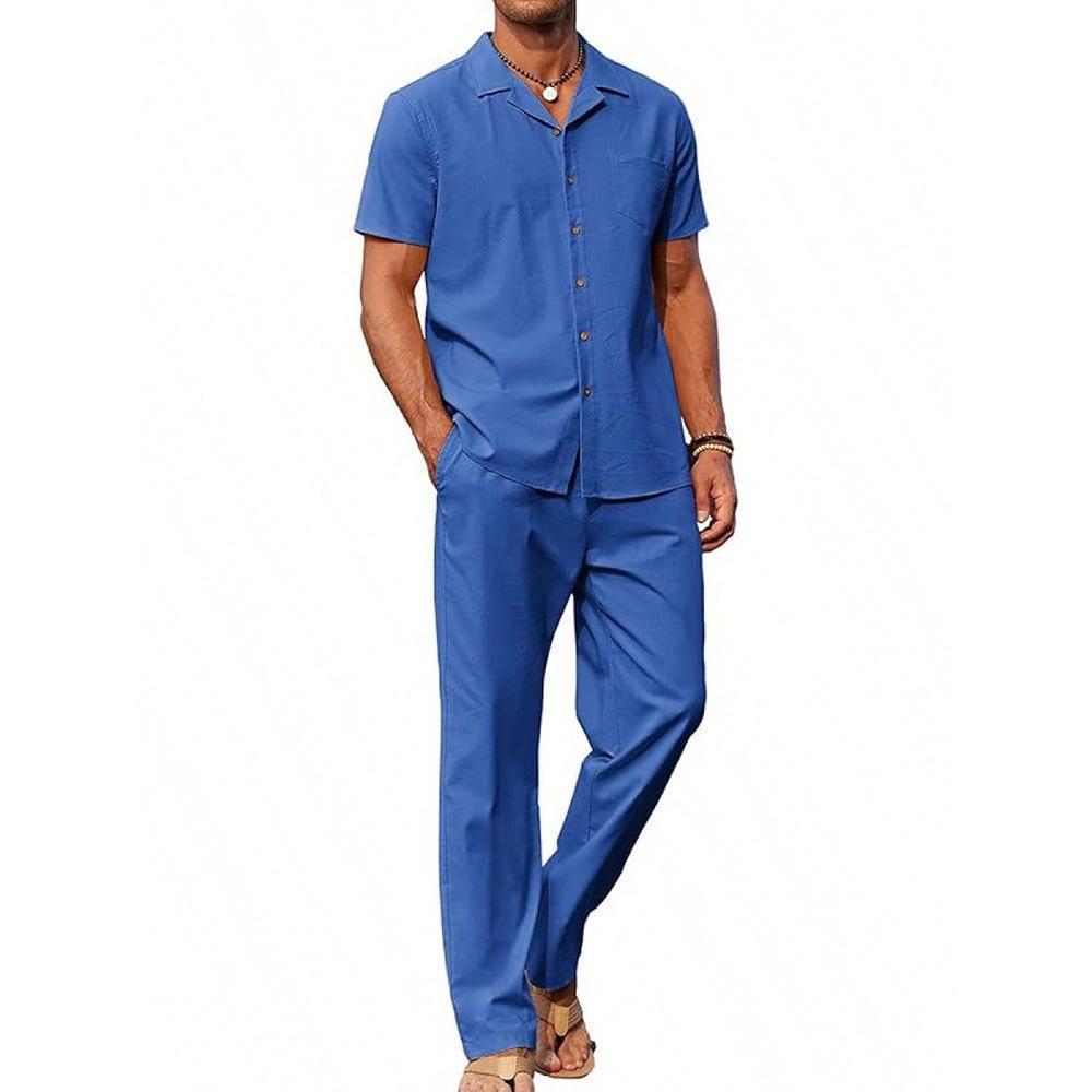 Ensemble 2 Pièces Homme Chemise + Pantalon Style Américain | KoVA
