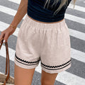 Vêtement Casual Taille Haute Jambe Large Femme