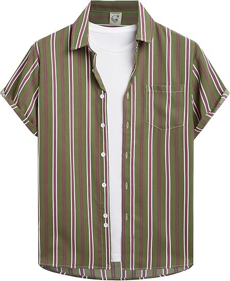 Chemise Uni Rayé