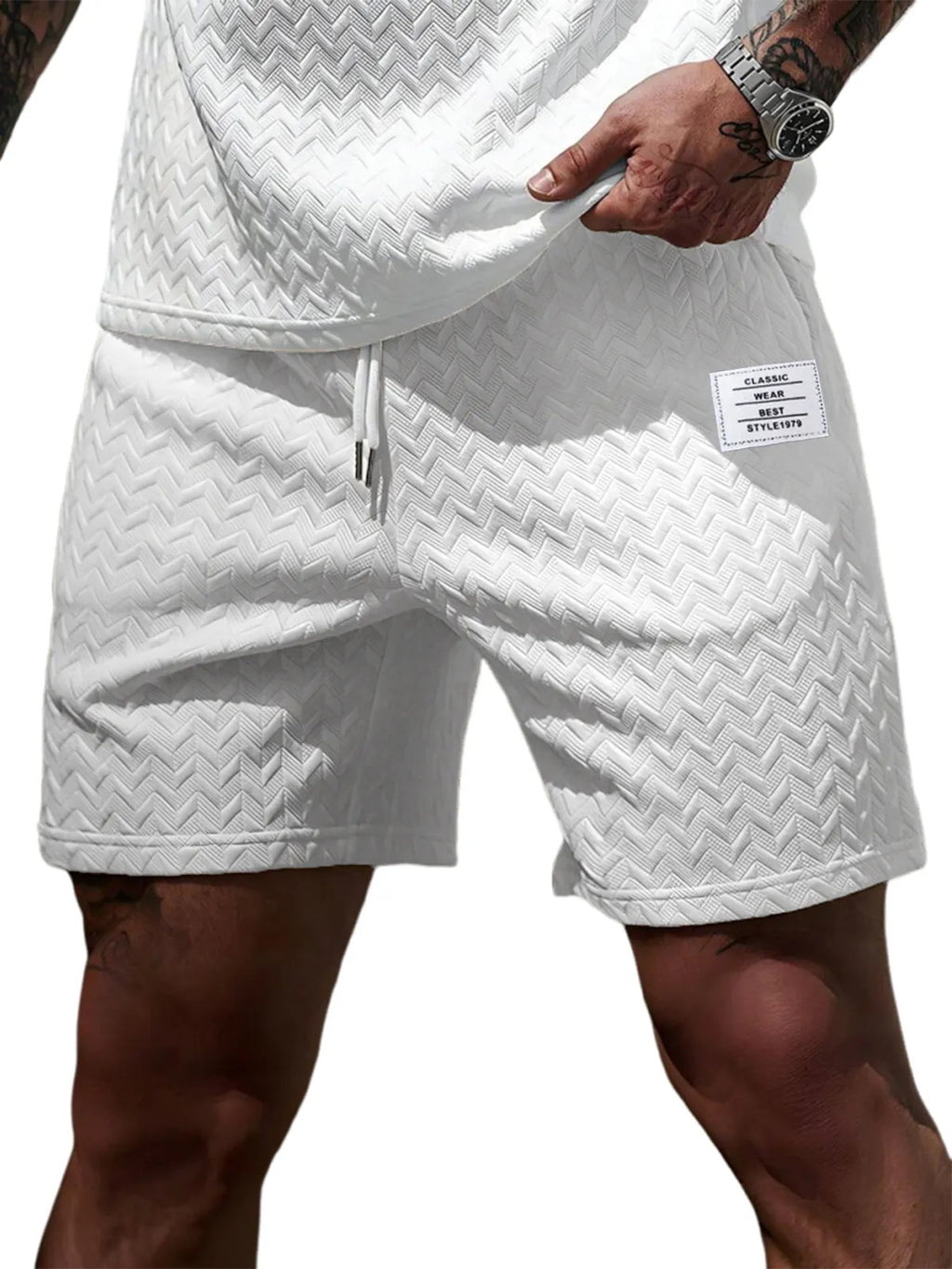 Short Homme Casual Coupe Ample