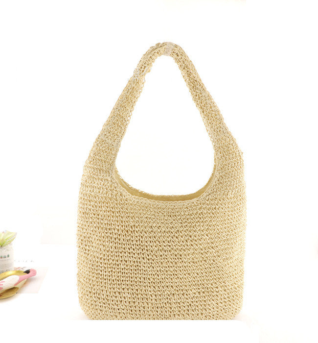 Sac de Plage Tressé Femme Style Bohème
