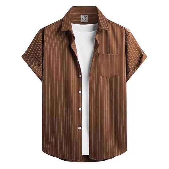 Chemise Uni Rayé