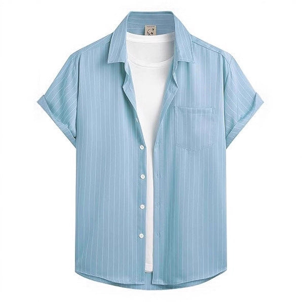 Chemise Uni Rayé