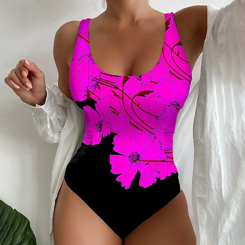 Maillot de Bain 1 Pièce Dos Nu Femme