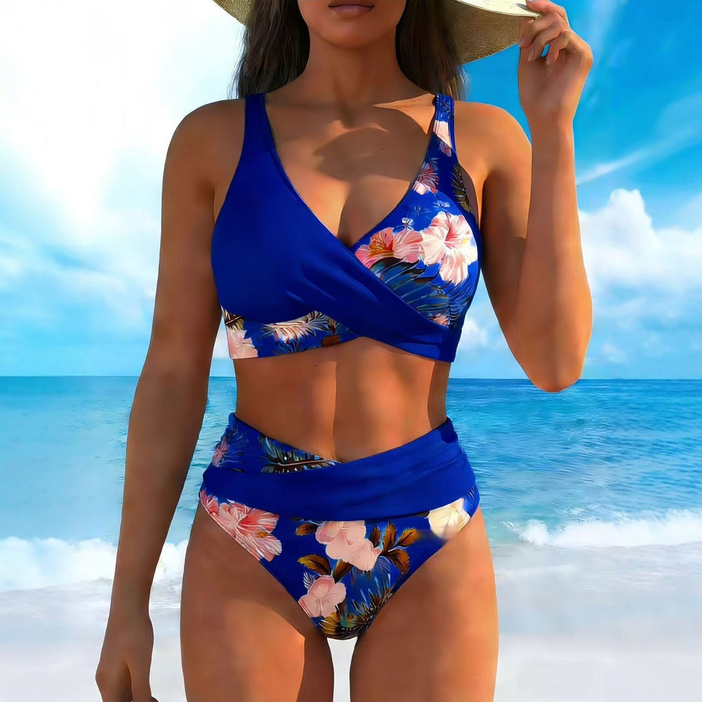 Bikini Fleuri Casual Femme