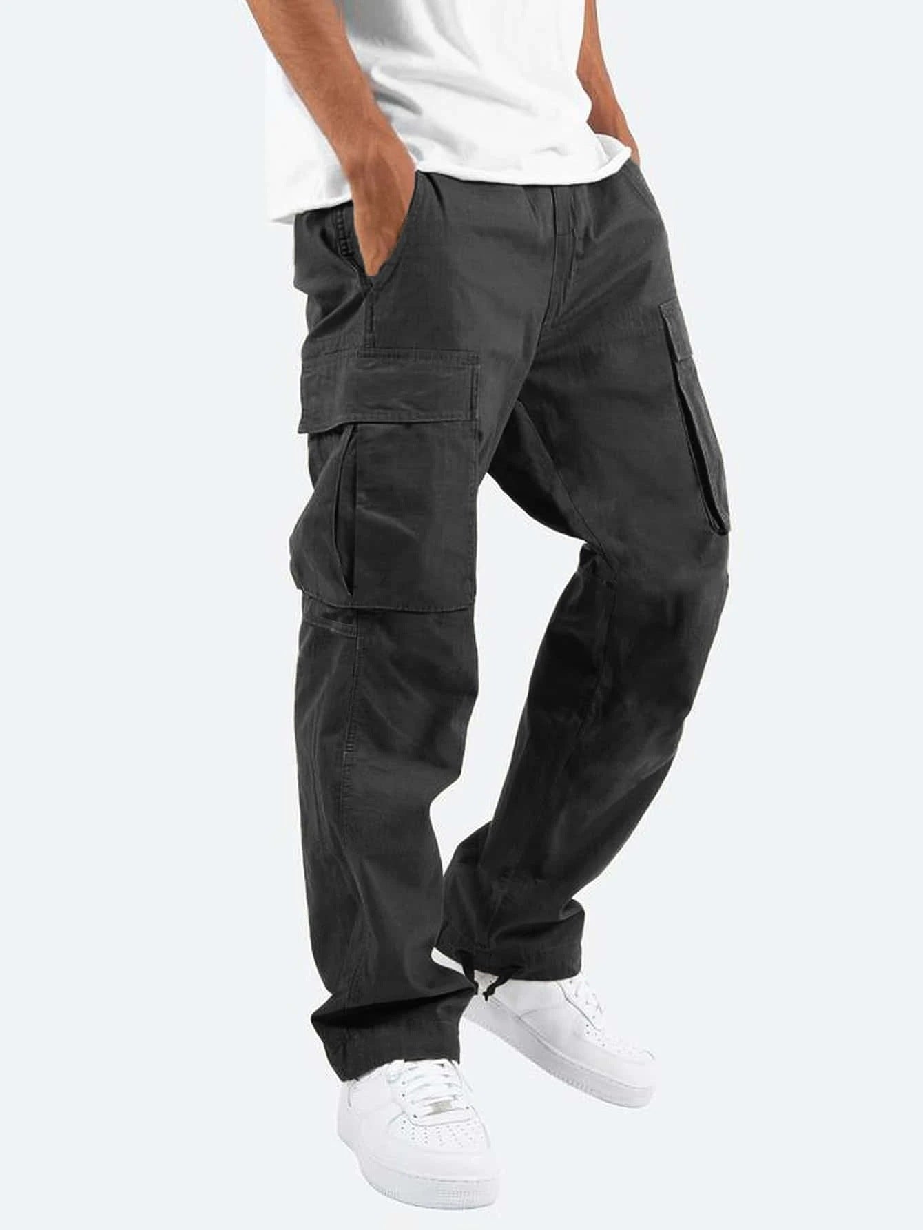 Pantalon Homme Casual Multi-Poches