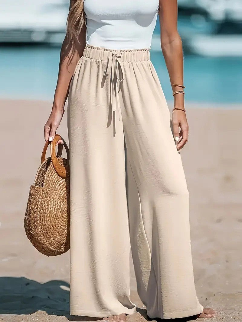 Pantalon Casual Femme Large