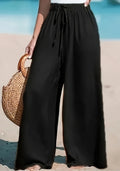 Pantalon Casual Femme Large