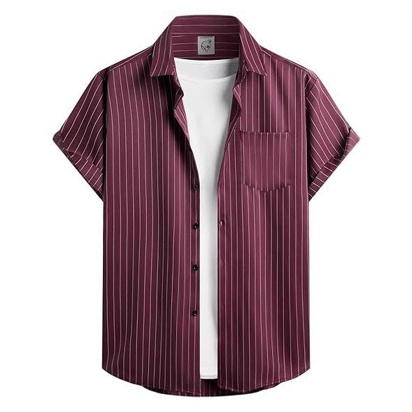 Chemise Uni Rayé