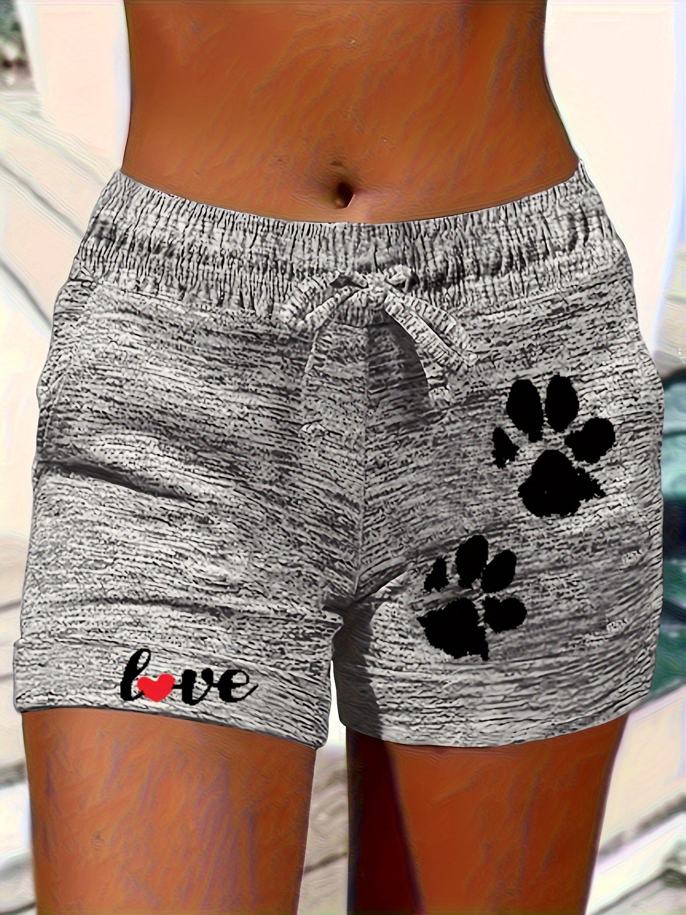 Short de Bain Imprimé Femme