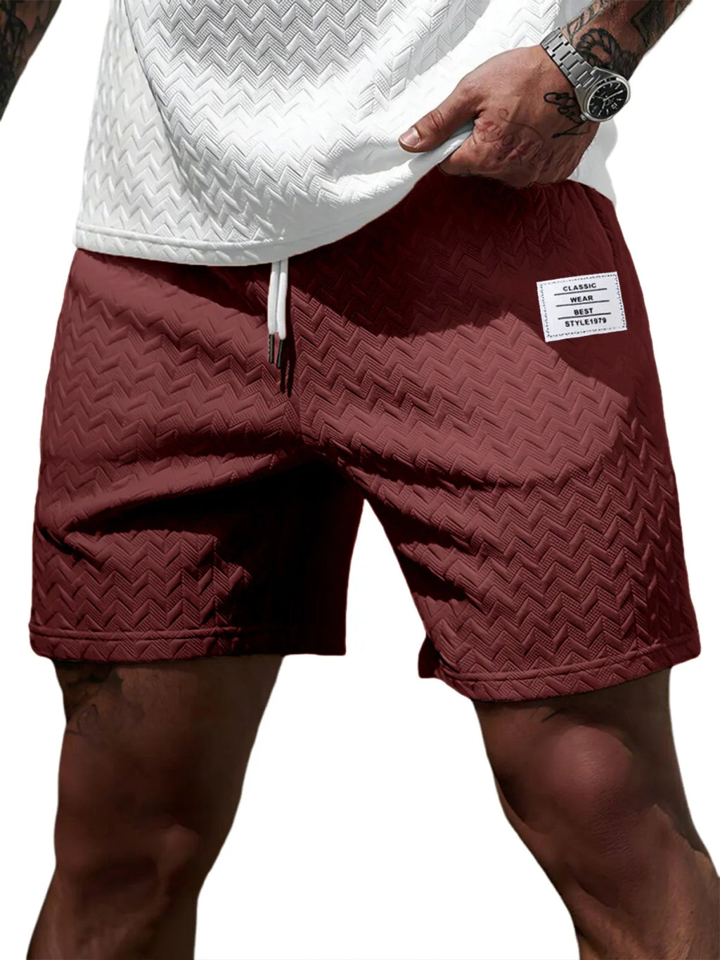 Short Homme Casual Coupe Ample