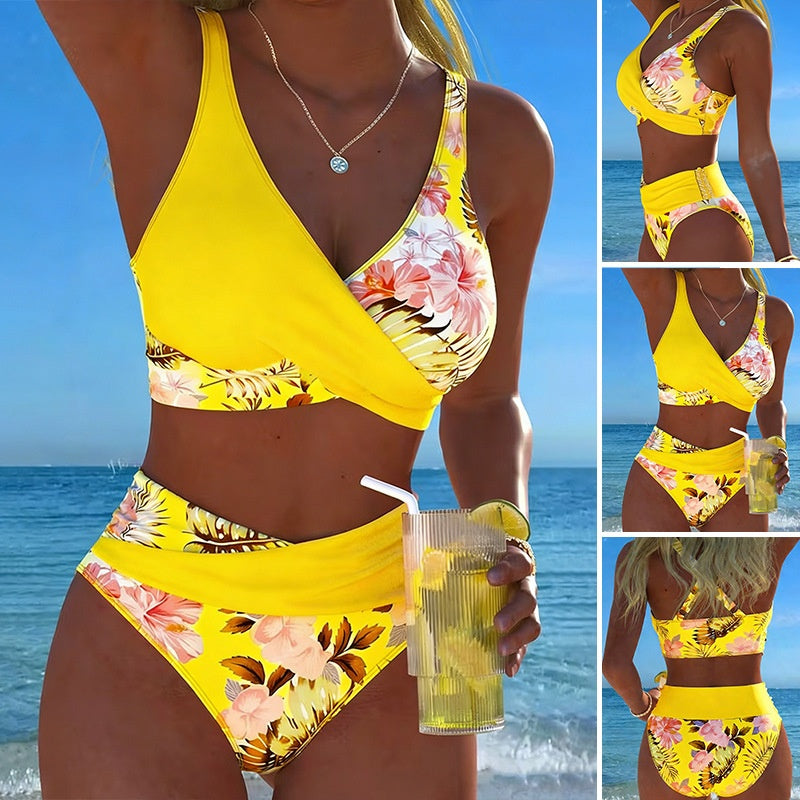 Bikini Fleuri Casual Femme