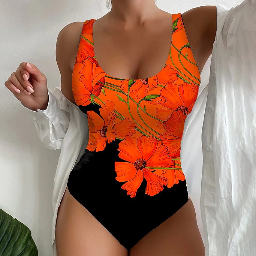 Maillot de Bain 1 Pièce Dos Nu Femme