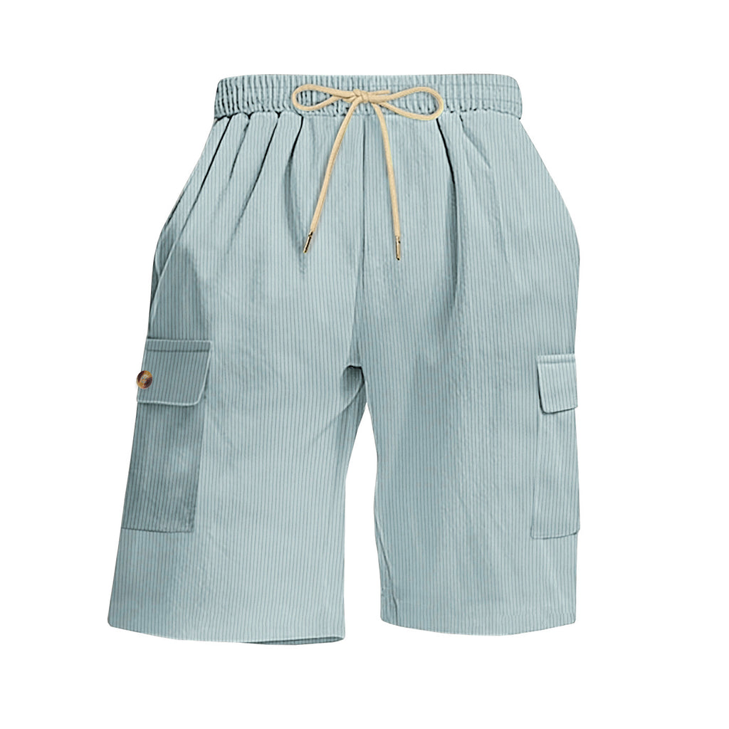 Short Velours Côtelé Multi-Poches Homme | KoVA Collection