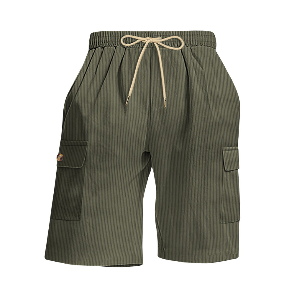 Short Velours Côtelé Multi-Poches Homme | KoVA Collection