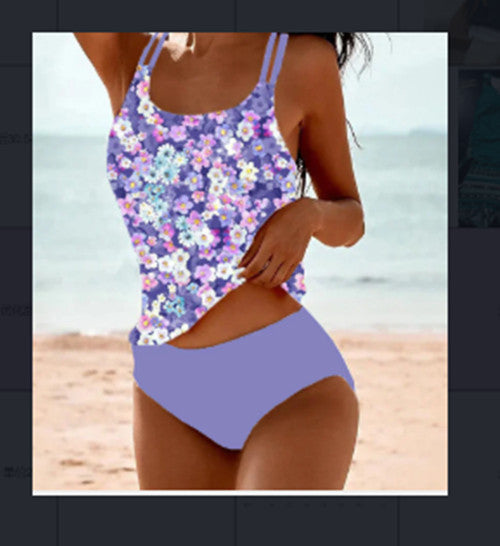 Bikini 2 Pièces Imprimé Femme