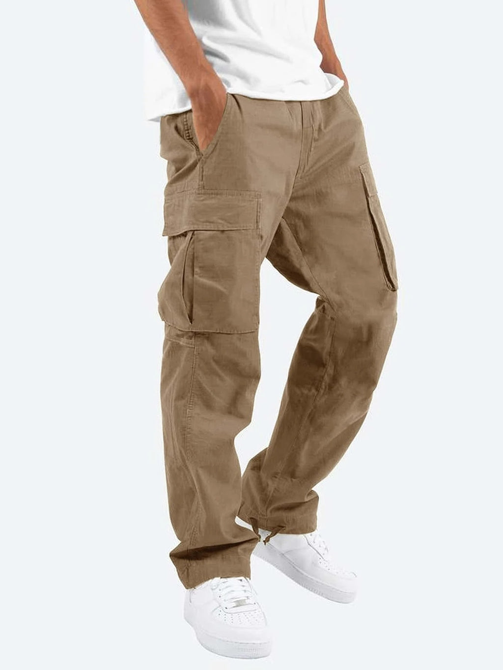Pantalon Homme Casual Multi-Poches
