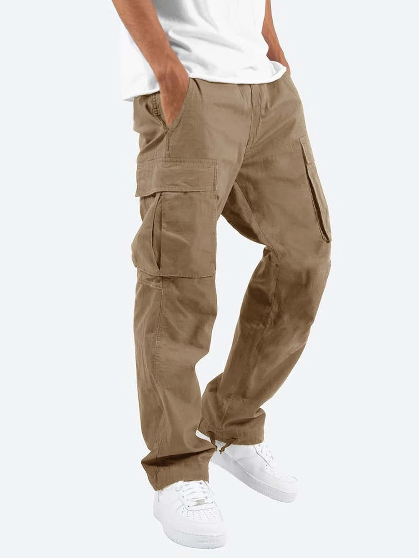 Pantalon Homme Casual Multi-Poches