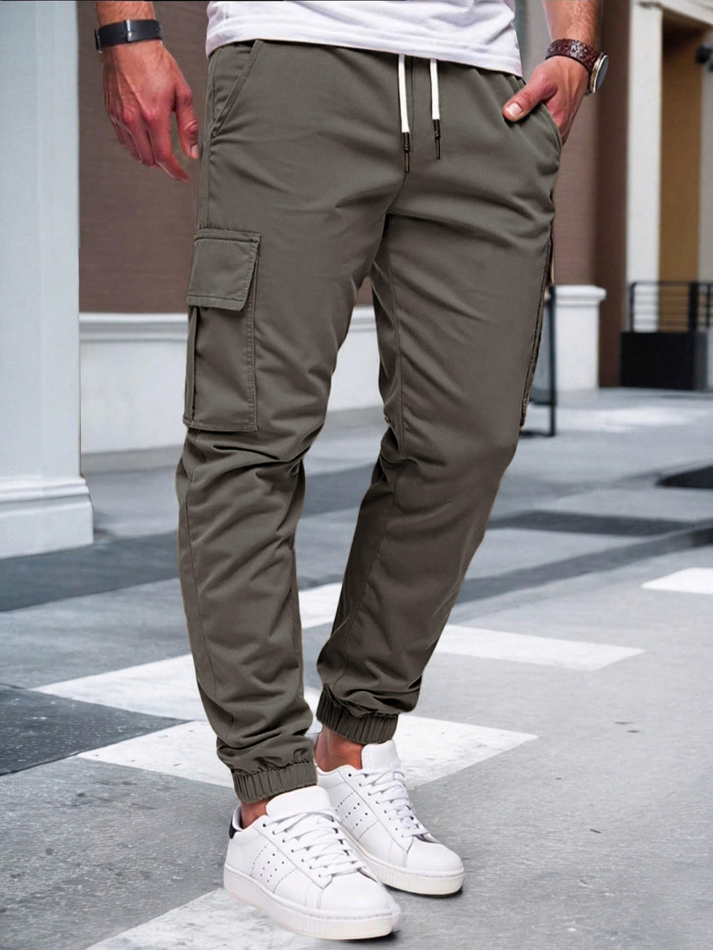 Pantalon Cargo KoVA Uni Homme