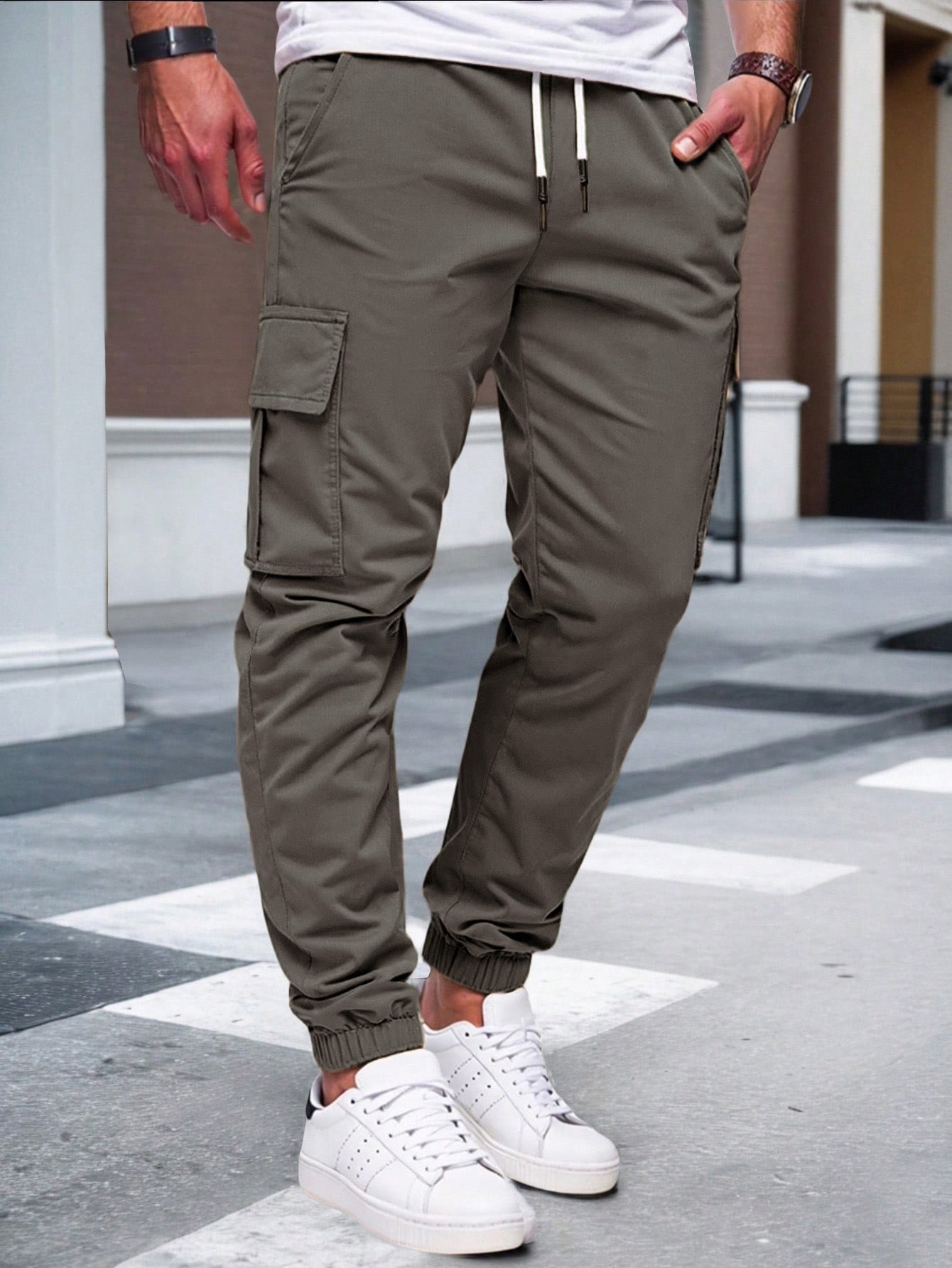 Pantalon Cargo KoVA Uni Homme