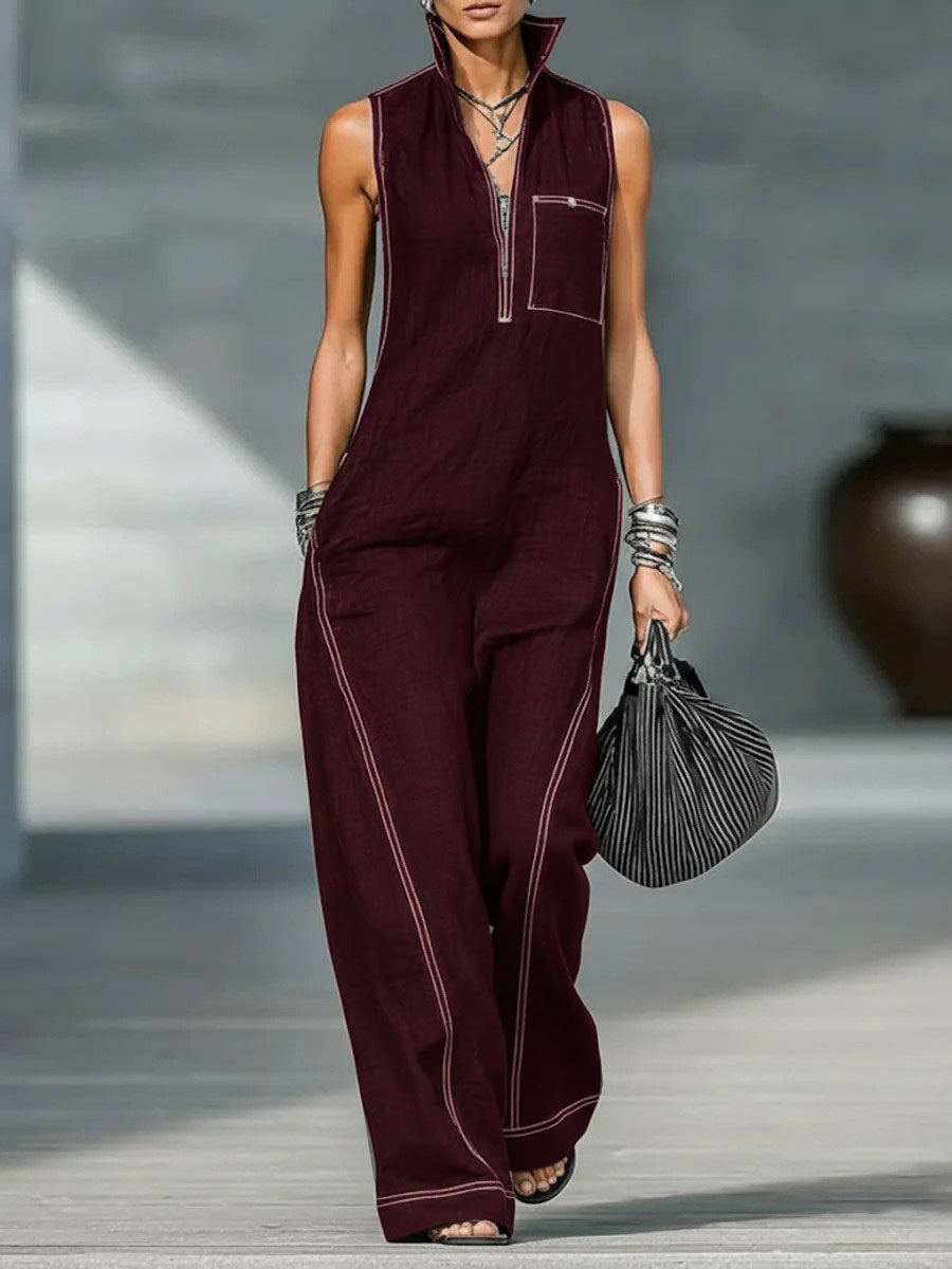 Vêtement Casual Sans Manches Femme