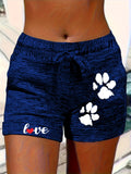Short de Bain Imprimé Femme