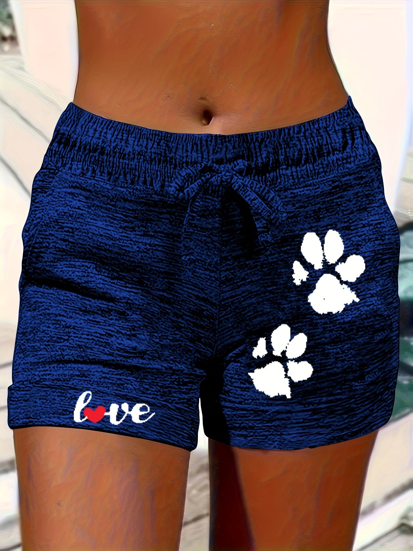 Short de Bain Imprimé Femme