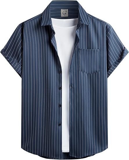 Chemise Uni Rayé