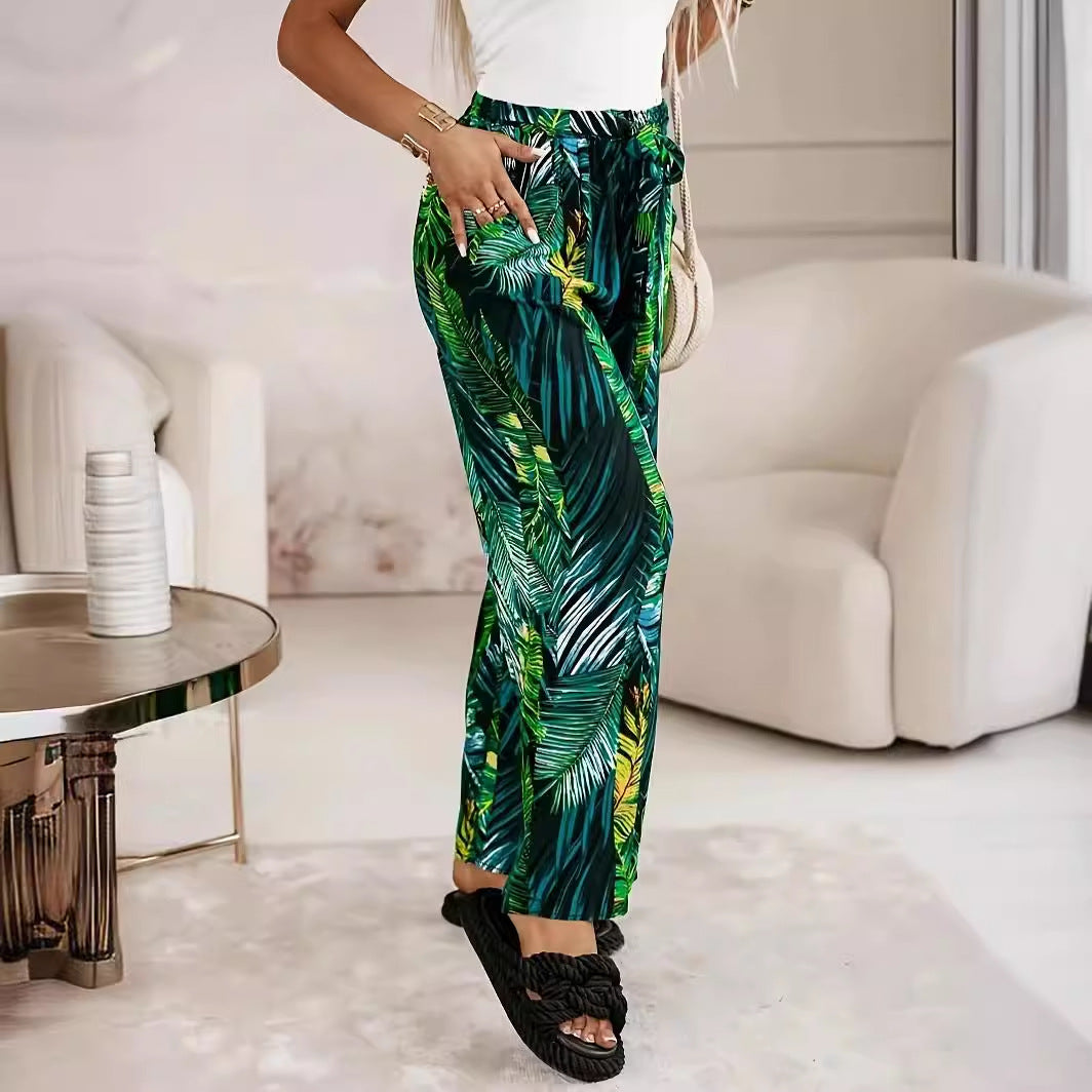 Pantalon Imprimé Femme