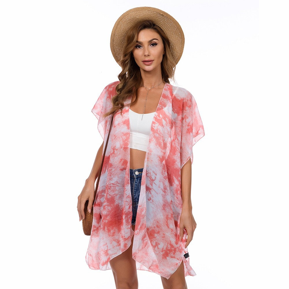 Cardigan de Plage Cache-Maillot Femme