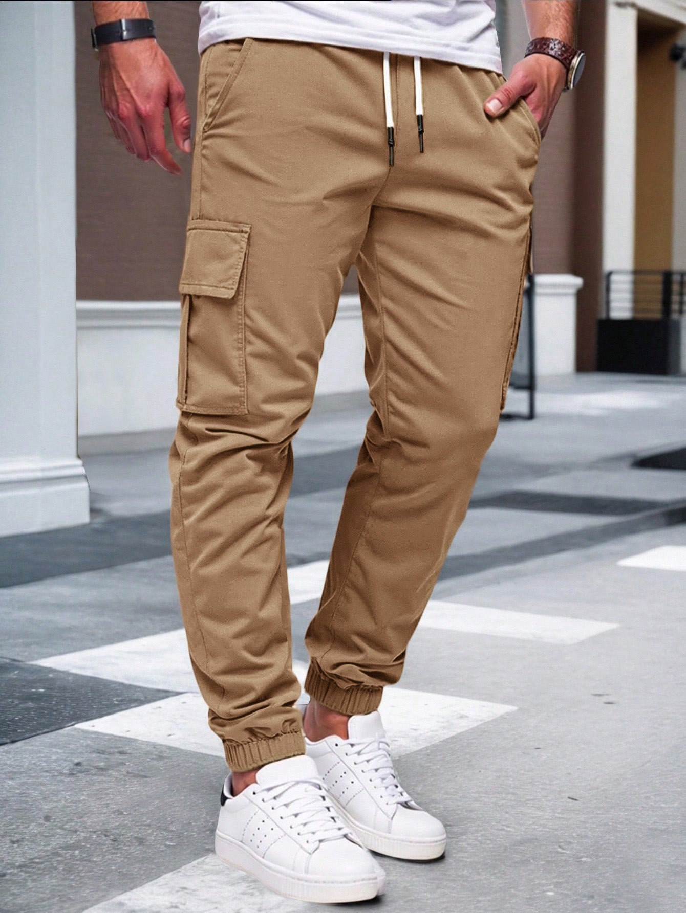 Pantalon Cargo KoVA Uni Homme