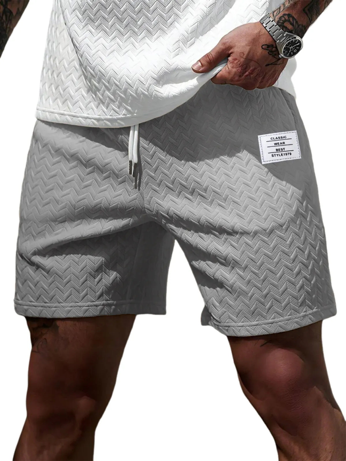 Short Homme Casual Coupe Ample