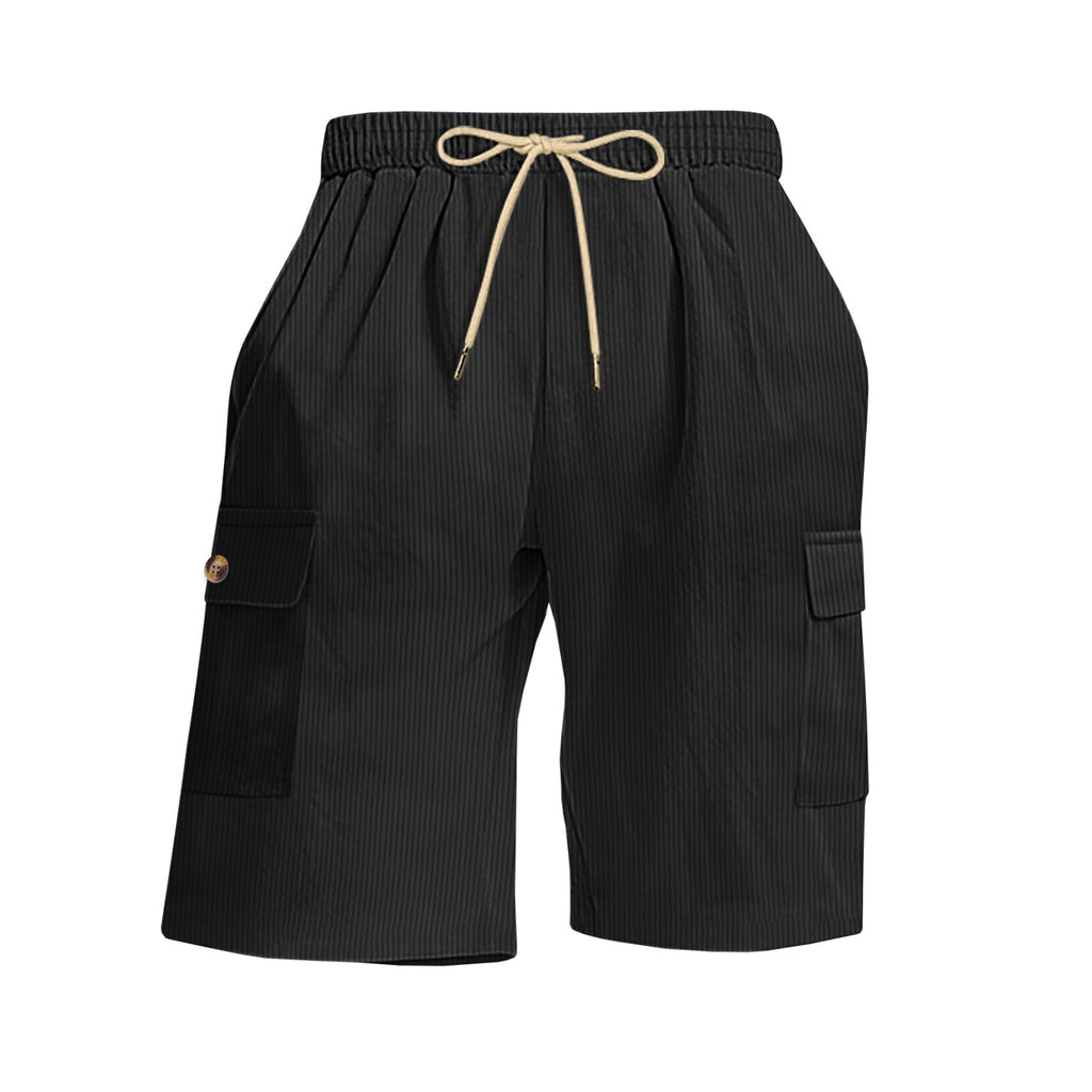 Short Velours Côtelé Multi-Poches Homme | KoVA Collection