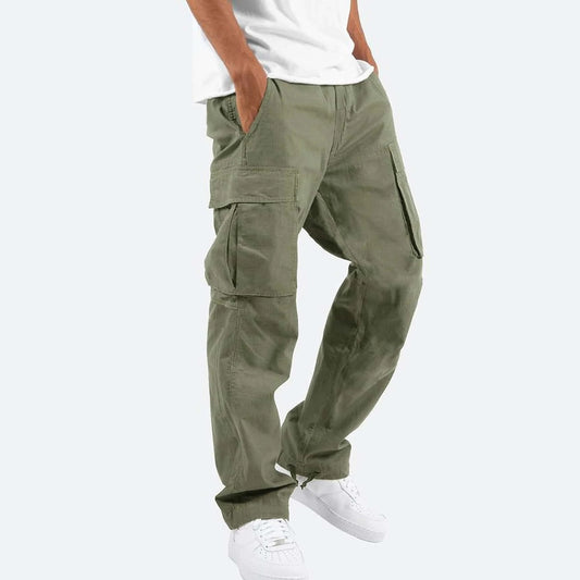Pantalon Casual Multi-Poches Cordon Homme Workwear | KoVA