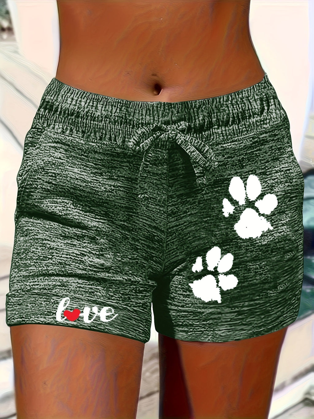 Short de Bain Imprimé Femme