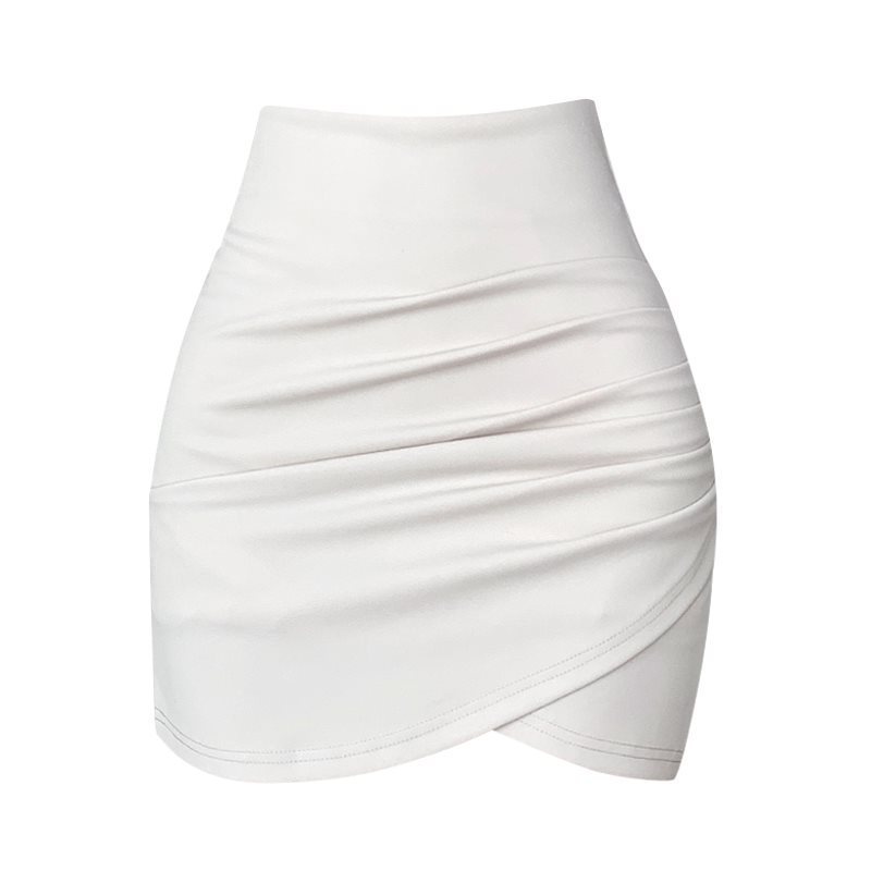 Vêtement Casual Taille Haute Plissé Femme