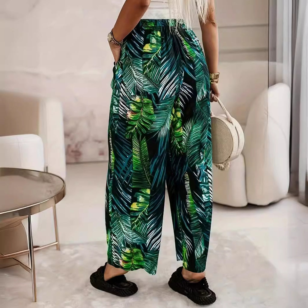 Pantalon Imprimé Femme
