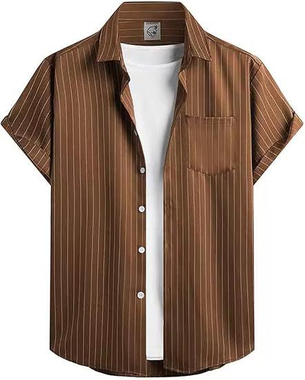 Chemise Uni Rayé