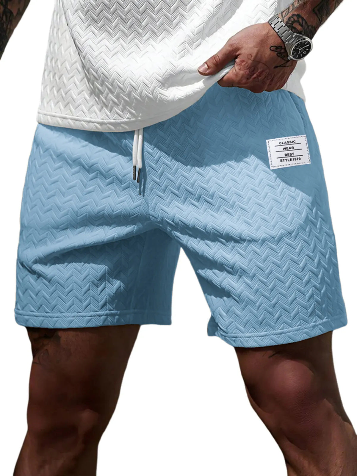 Short Homme Casual Coupe Ample