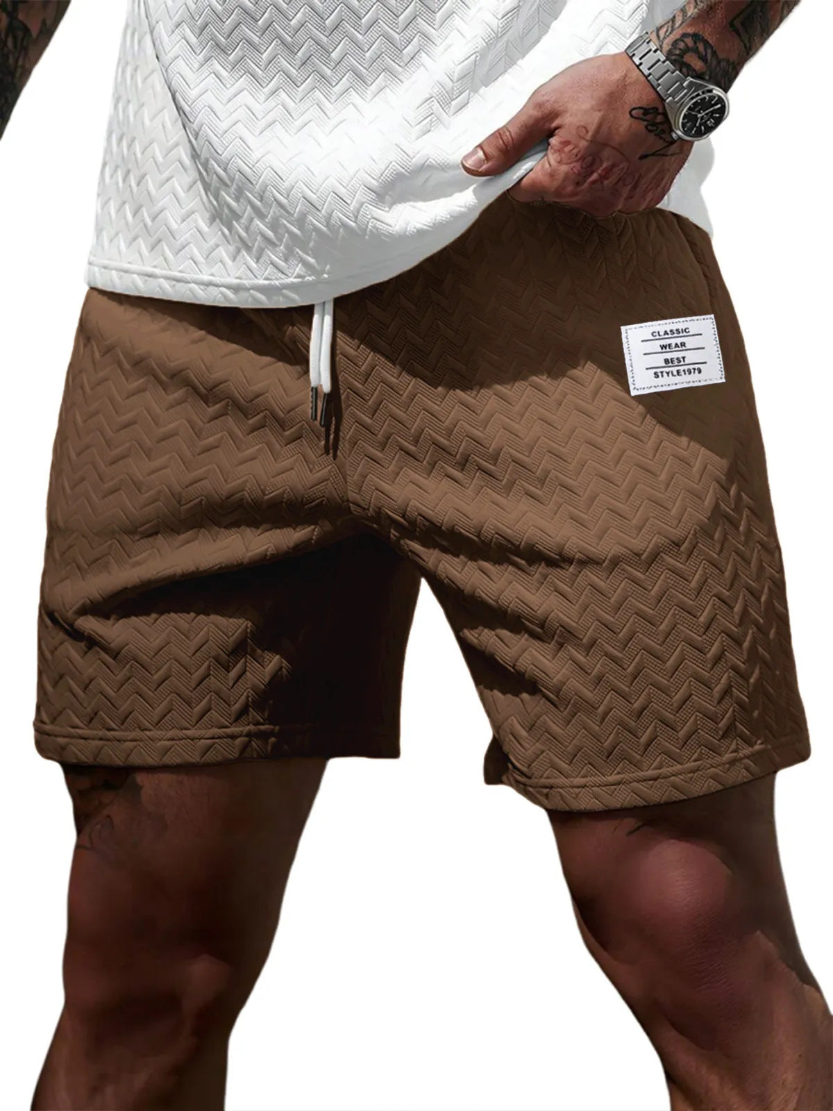 Short Homme Casual Coupe Ample
