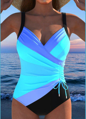 Tankini Imprimé Sexy Dos Nu