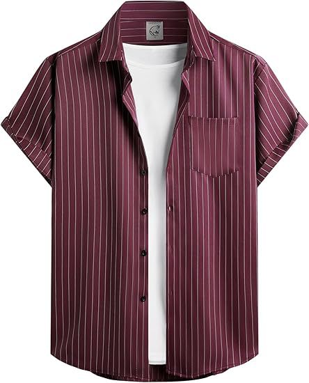 Chemise Uni Rayé