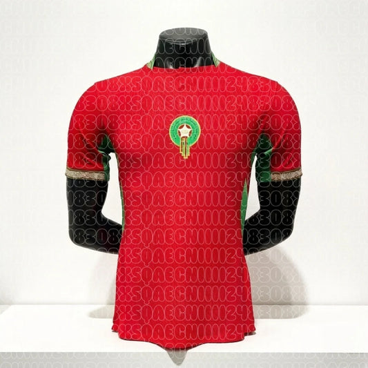 Summer 2026 Morocco National Team Home and Away Jerseys 3D Printed Training Uniform  Football Jersey Family Matching Top