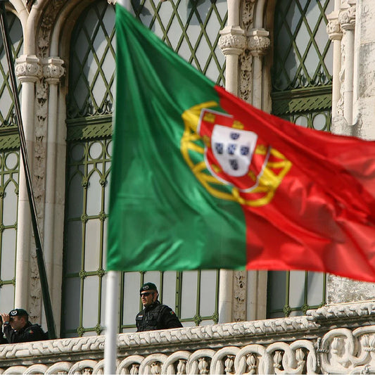 LeaFLAG Portugal Flag 3x5fts polyester Portuguese Portugal National Flag Hanging Banner For Decoration