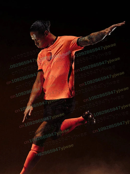 2026 Fashion New Netherlands Team Soccer Jersey TShirt Kids Adult Y2K Oversize Quick Drying Casual Family Fitness Training Shirt