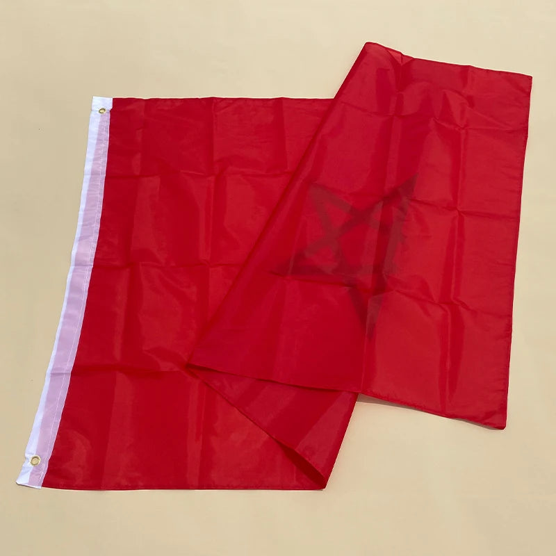 Eoodlove Outdoor Decoration FLAG Moroccan Flag 90x150cm Polyester Fiber Hanging Moroccan Flag