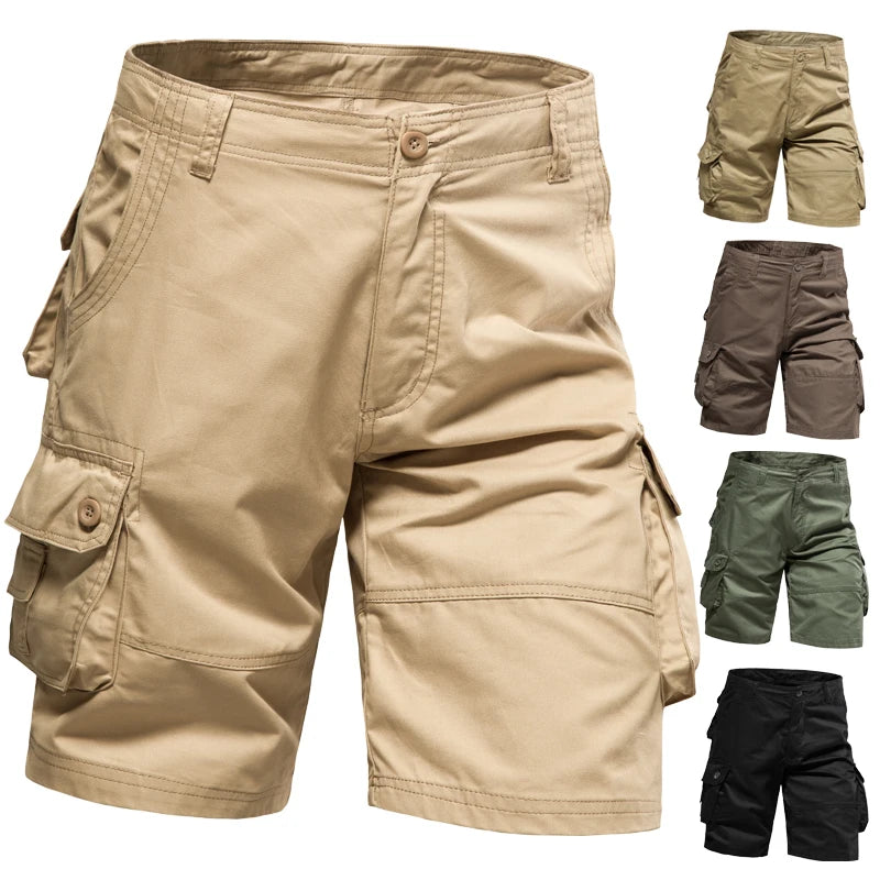 Short Cargo Homme Casual Sport Coupe Ample