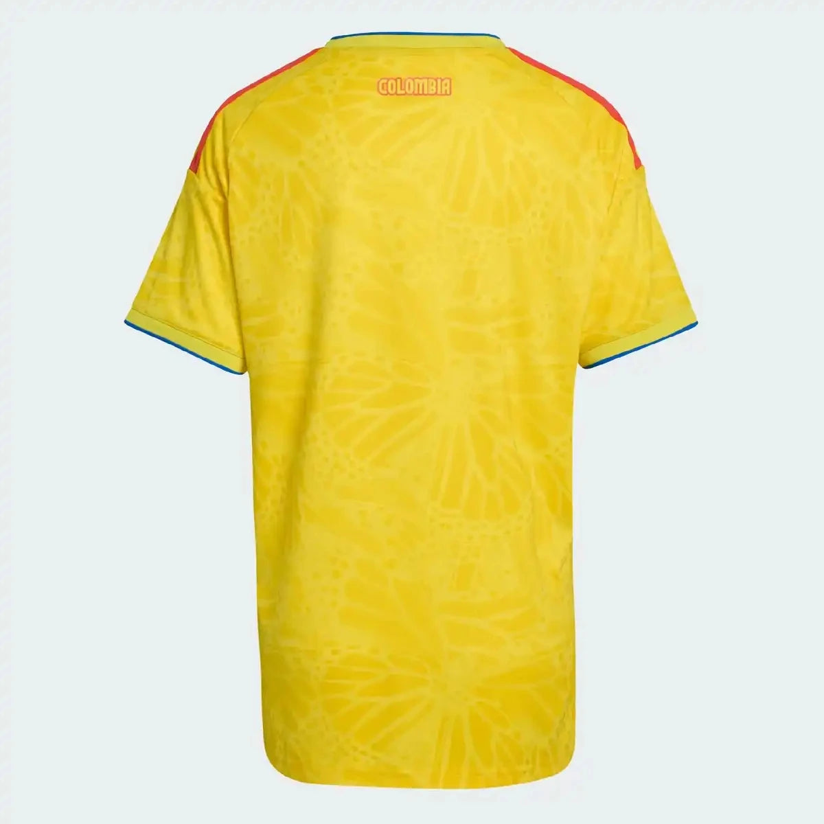 Colombia Yellow Blue Red Graphic Print 2026 Home Fan Edition Soccer Jersey Breathable Quick Dry Adult Soccer Shirts for Women
