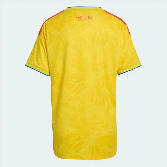 Colombia Yellow Blue Red Graphic Print 2026 Home Fan Edition Soccer Jersey Breathable Quick Dry Adult Soccer Shirts for Women